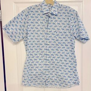 Peter Millar Men’s Short Sleeve Button Down